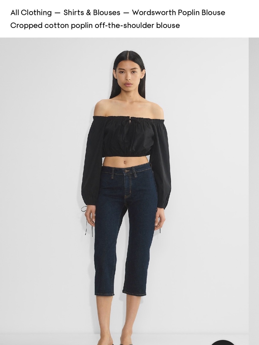 Wilfred Wordsworth Poplin Blouse